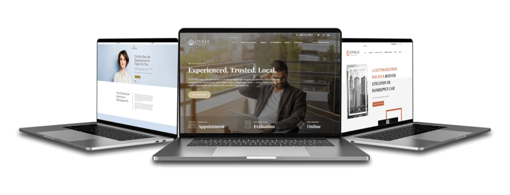 civille law firm websites