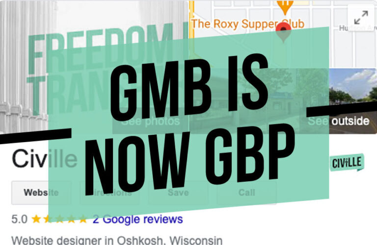 GMB is Now GBP – And Still Vital for Your Firm