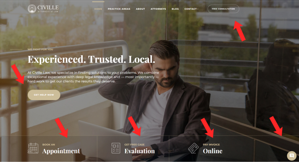 Optimize your law firm ctas