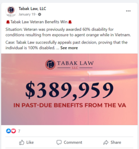 ssdi attorney wins facebook post