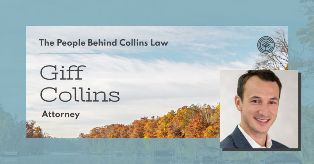 Giff Collins people feature for Collins Law