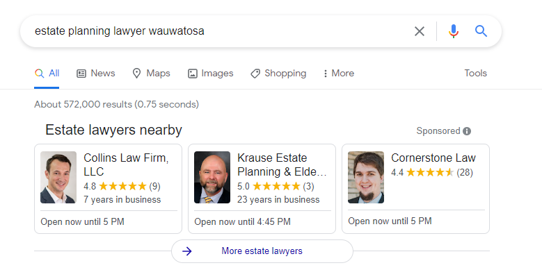 estate planning lsa example