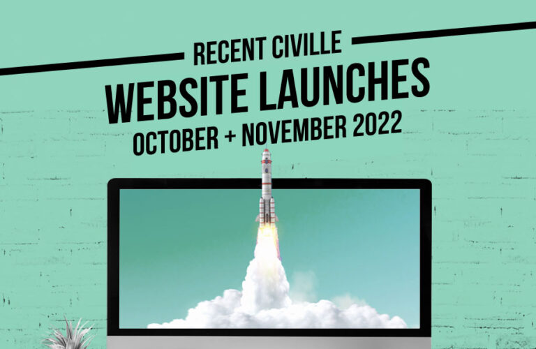 Thankful to Our Partners – Civille Website Launches Oct/Nov 22