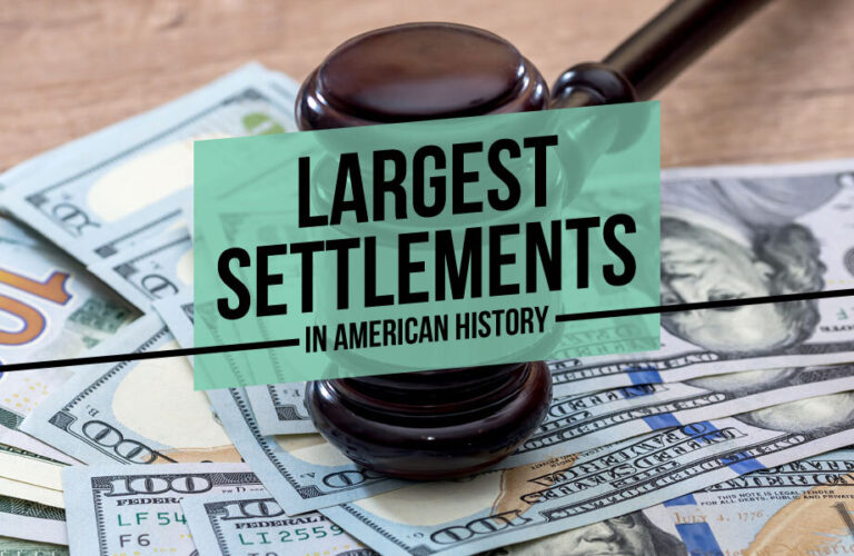 What Are the Largest Legal Settlements in History?