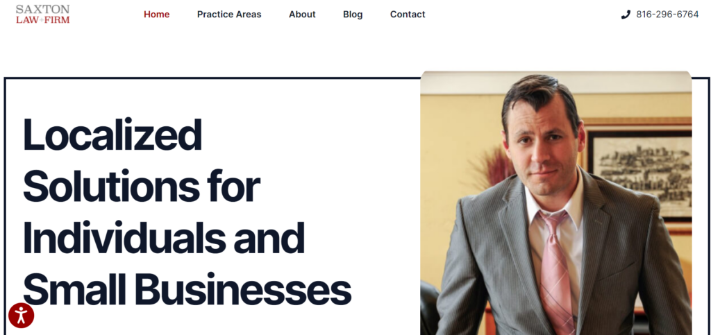 saxton law firm website