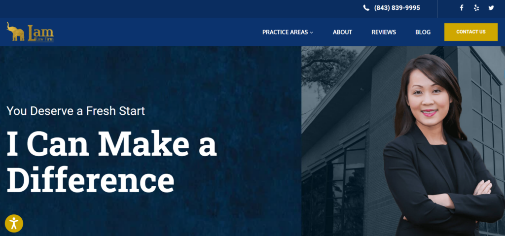 lam law firm website