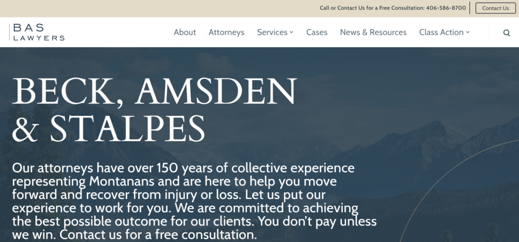 bas lawyers site