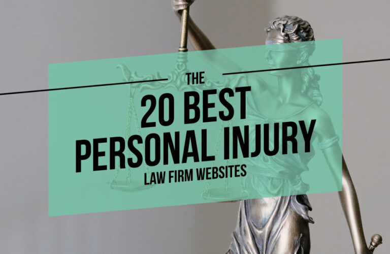 The 20 Best Personal Injury Law Firm Websites
