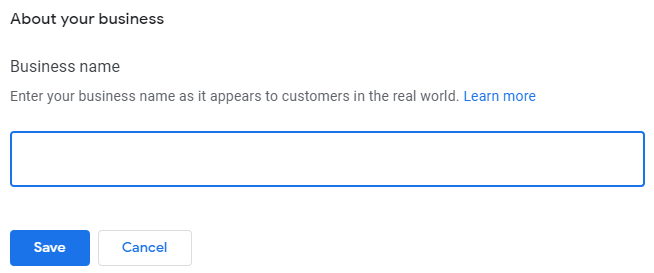 Civille GBP Verification - Change Business Name