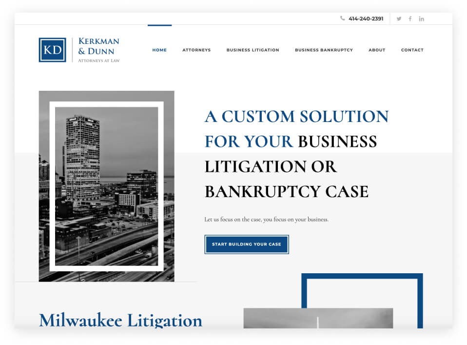 Kerkman and Dunn Website
