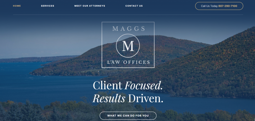 Civille Best PI Law Firm Websites - Maggs Law Offices