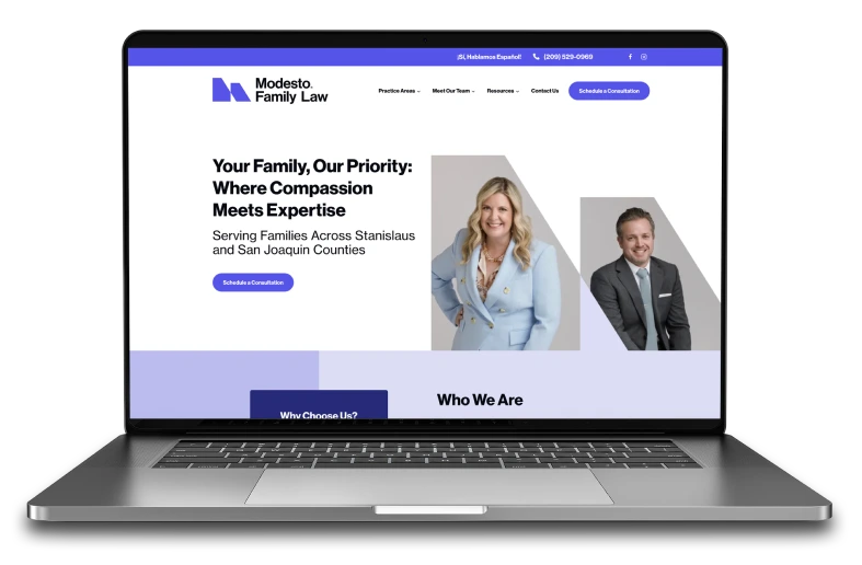 A Laptop with website opened on it