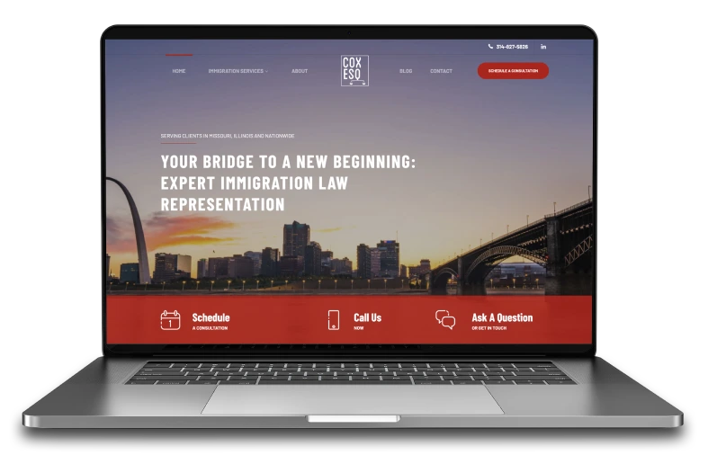 A Laptop with website opened on it