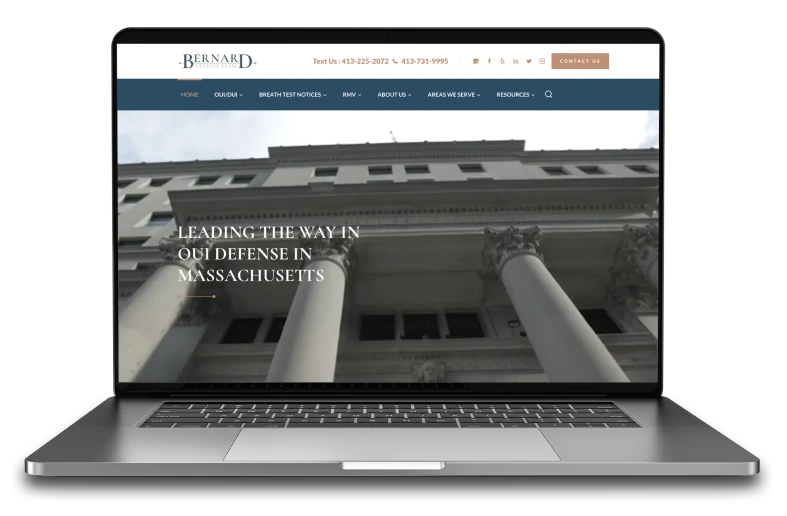 A Laptop with website opened on it