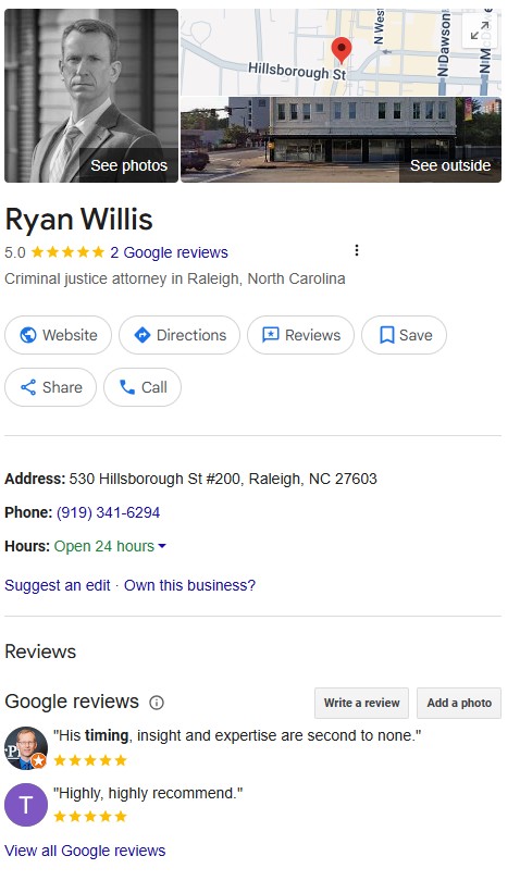 Ryan Willis Criminal Law GBP