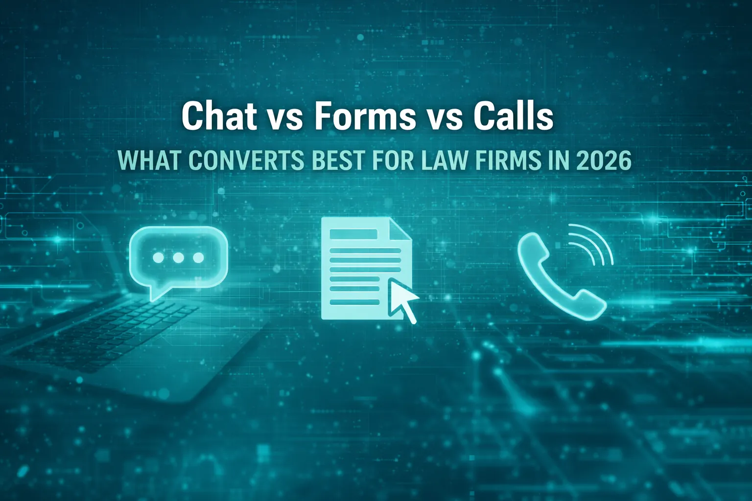 Chat vs Forms vs Calls: What Converts Best for Law Firms in 2026