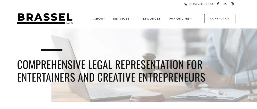 Brassel Law screenshot