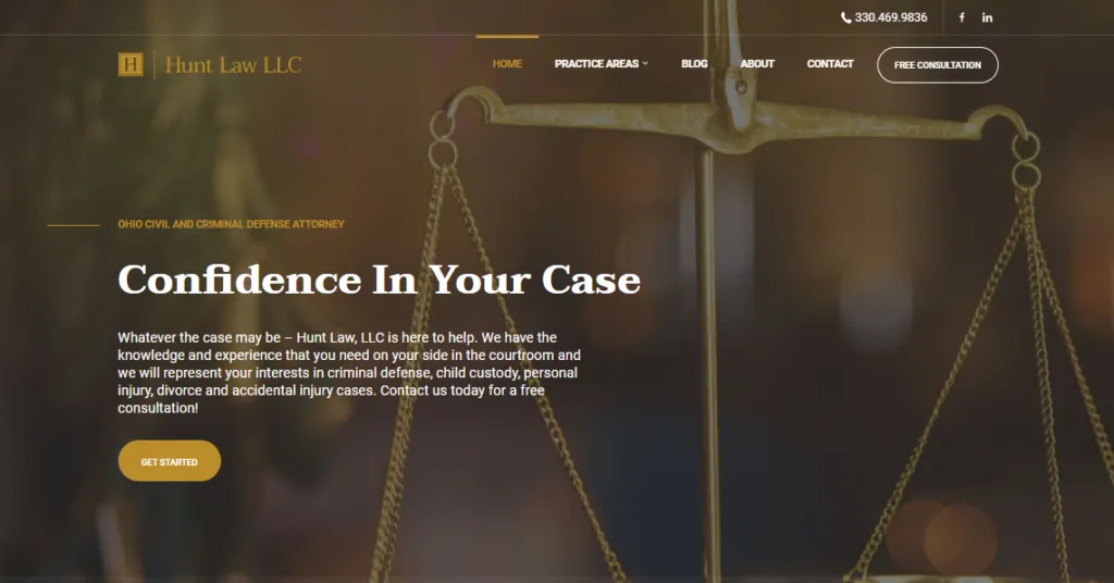 hunt law homepage ohio