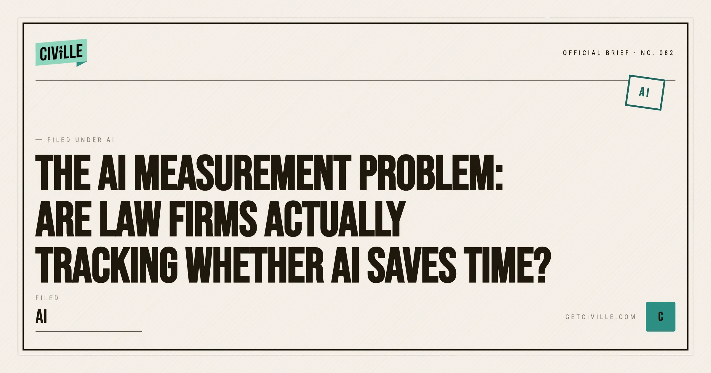 The AI Measurement Problem