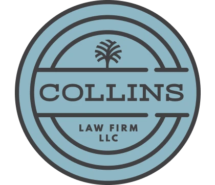 Collins Law Firm circular logo.