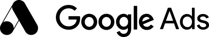 Logo featuring a stylized white and black triangular design on a black background.
